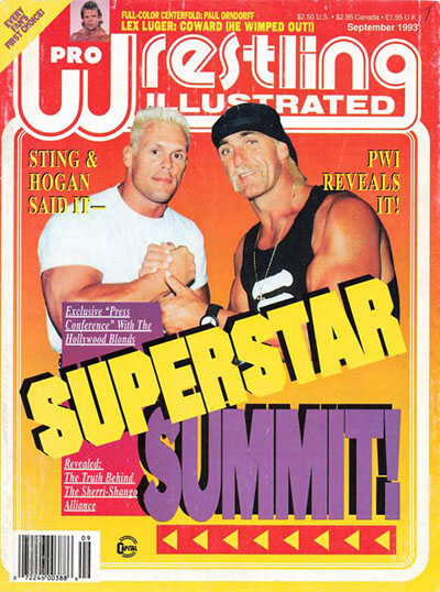 Pro Wrestling Illustrat September 1993 cover