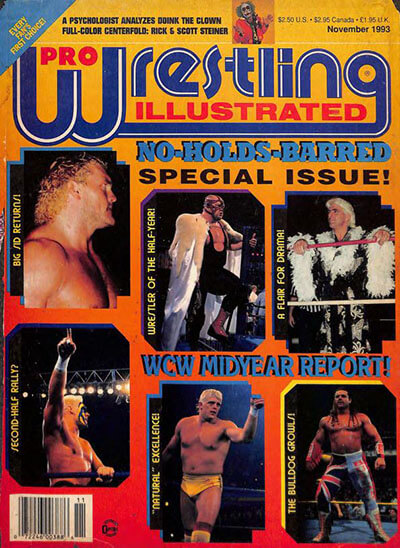 Pro Wrestling Illustrat November 1993 cover