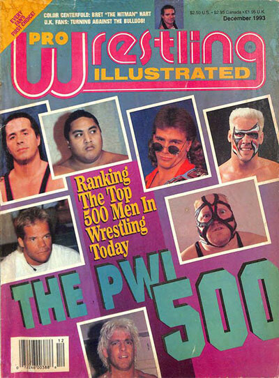Pro Wrestling Illustrat December 1993 cover