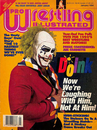 Pro Wrestling Illustrat January 1994 cover