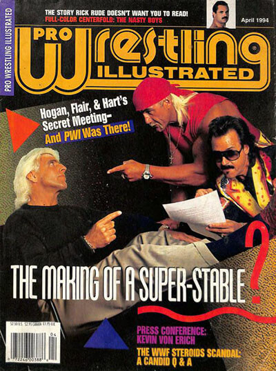 Pro Wrestling Illustrat April 1994 cover