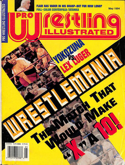 Pro Wrestling Illustrat May 1994 cover