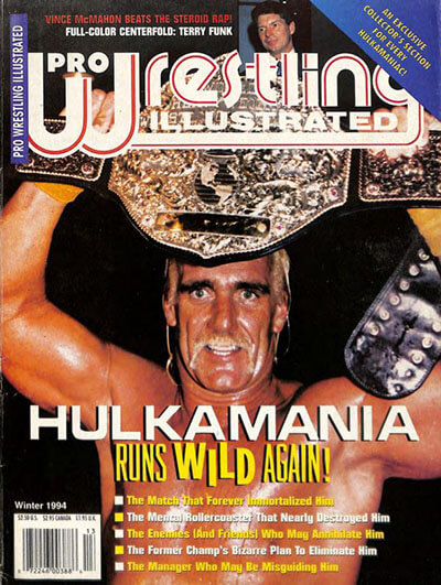 Pro Wrestling Illustrat December 1994 cover