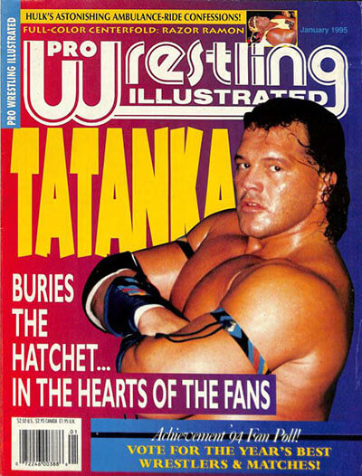 Pro Wrestling Illustrat January 1995 cover