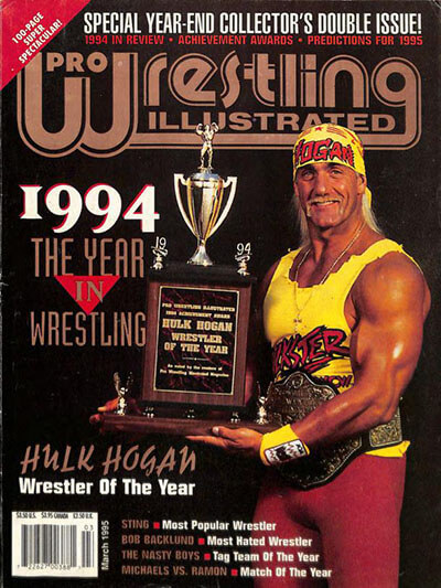 Pro Wrestling Illustrat March 1995 cover