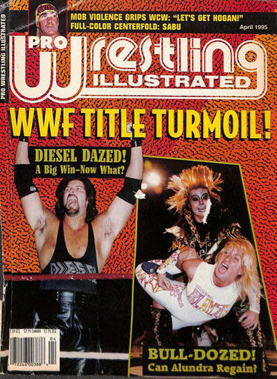Pro Wrestling Illustrat April 1995 cover