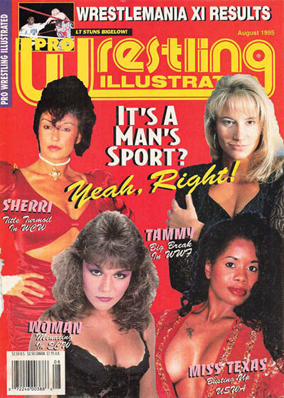 Pro Wrestling Illustrat August 1995 cover