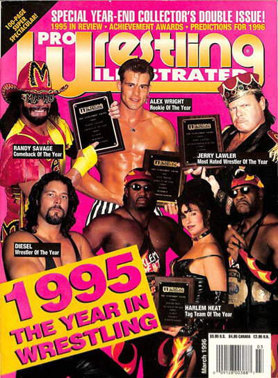 Pro Wrestling Illustrat March 1996 cover