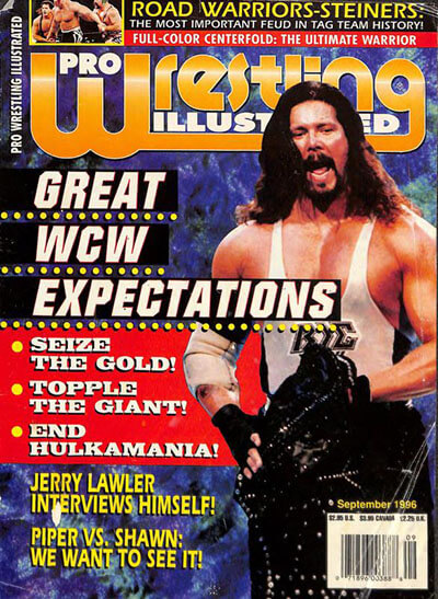 Pro Wrestling Illustrat September 1996 cover