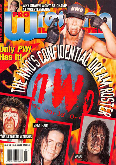 Pro Wrestling Illustrat January 1997 cover