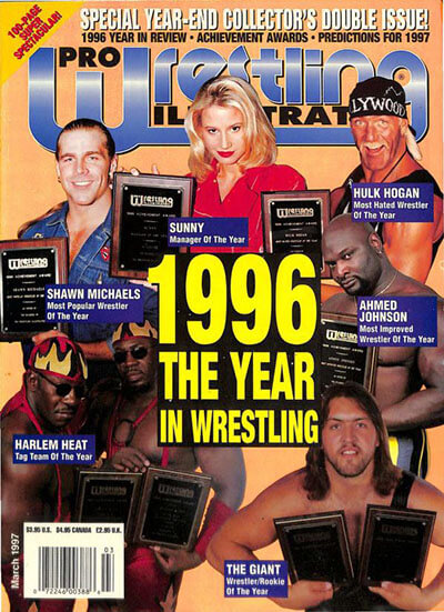 Pro Wrestling Illustrat March 1997 cover