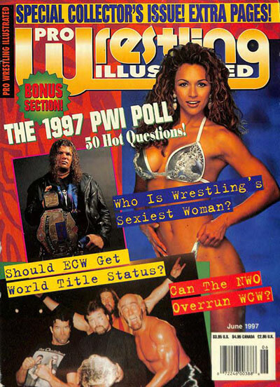 Pro Wrestling Illustrat June 1997 cover