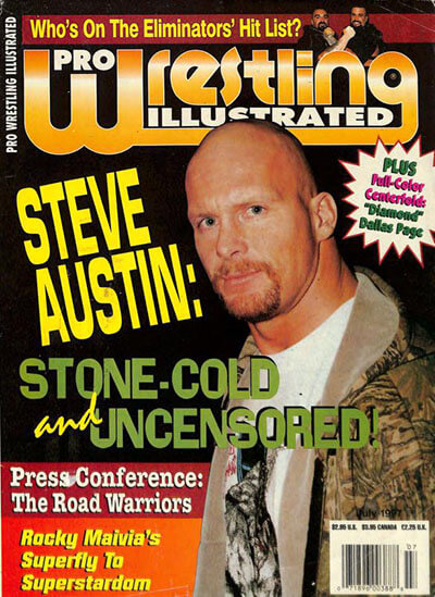 Pro Wrestling Illustrat July 1997 cover
