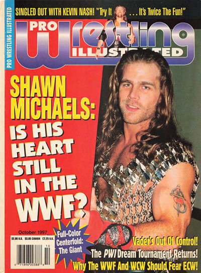 Pro Wrestling Illustrat October 1997 cover