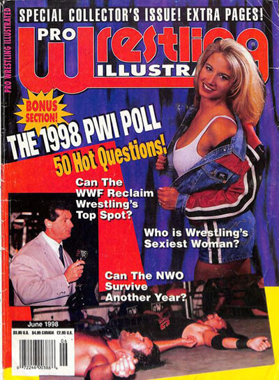 Pro Wrestling Illustrat June 1998 cover
