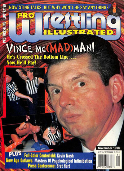 Pro Wrestling Illustrat November 1998 cover