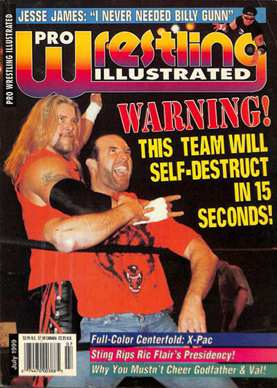 Pro Wrestling Illustrat July 1999 cover