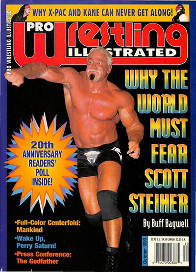 Pro Wrestling Illustrat October 1999 cover