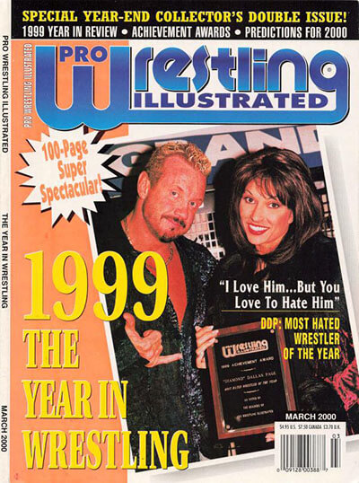 Pro Wrestling Illustrat March 2000 cover