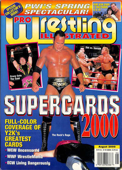 Pro Wrestling Illustrat August 2000 cover