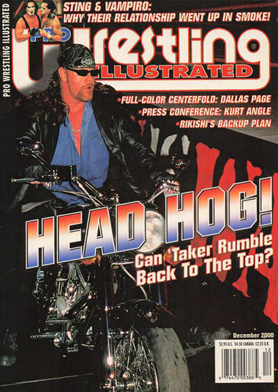 Pro Wrestling Illustrat December 2000 cover