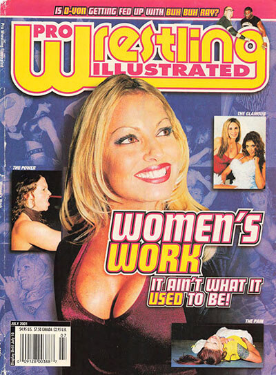 Pro Wrestling Illustrat July 2001 cover