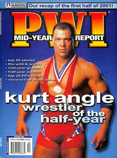 Pro Wrestling Illustrat October 2001 cover